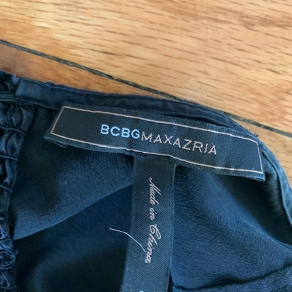 bcbg max azria silk top size s - Picture 3 of 5
